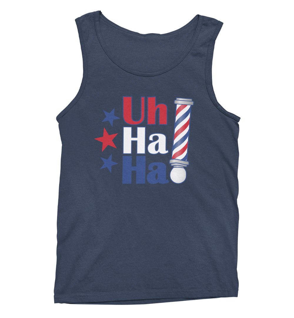 Uh Ha Ha Barber Pole Tank