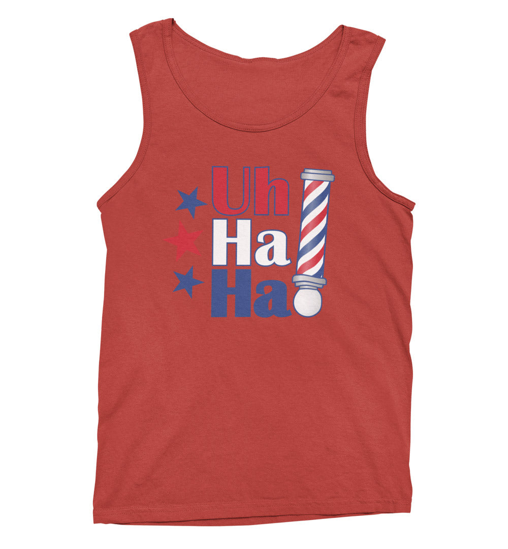 Uh Ha Ha Barber Pole Tank