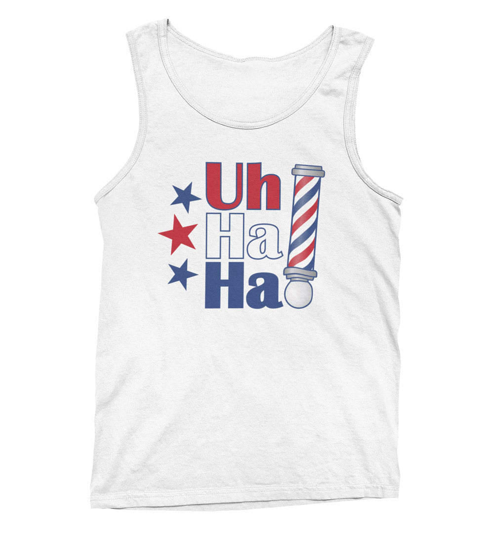 Uh Ha Ha Barber Pole Tank