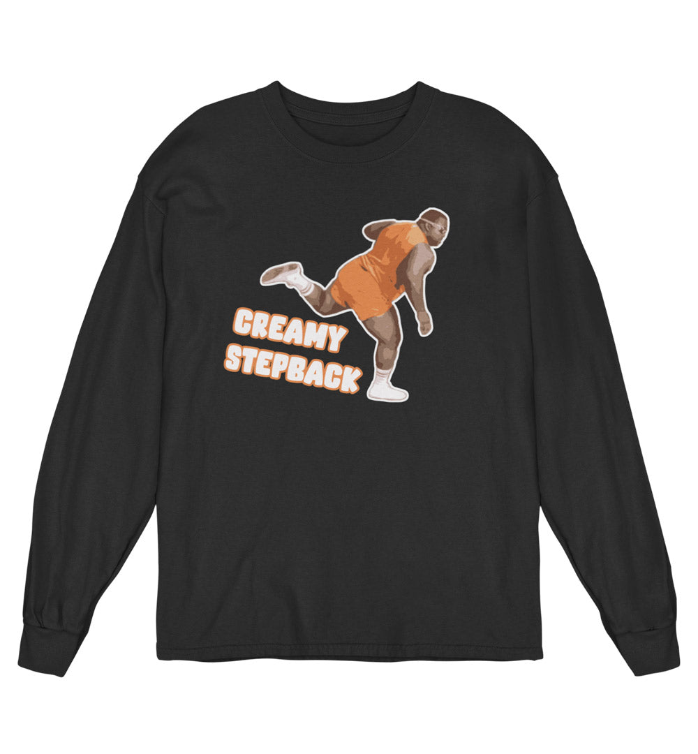 Creamy Stepback Long sleeve tee