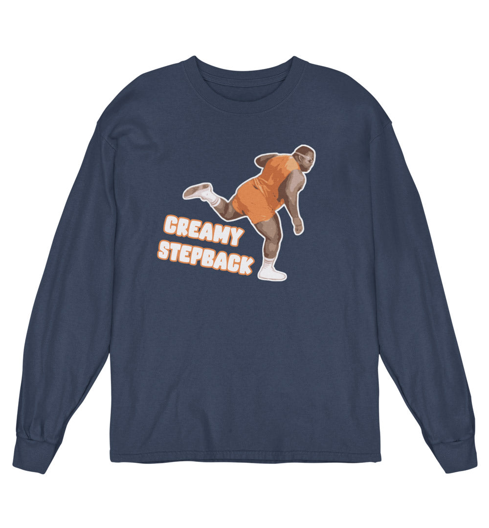 Creamy Stepback Long sleeve tee