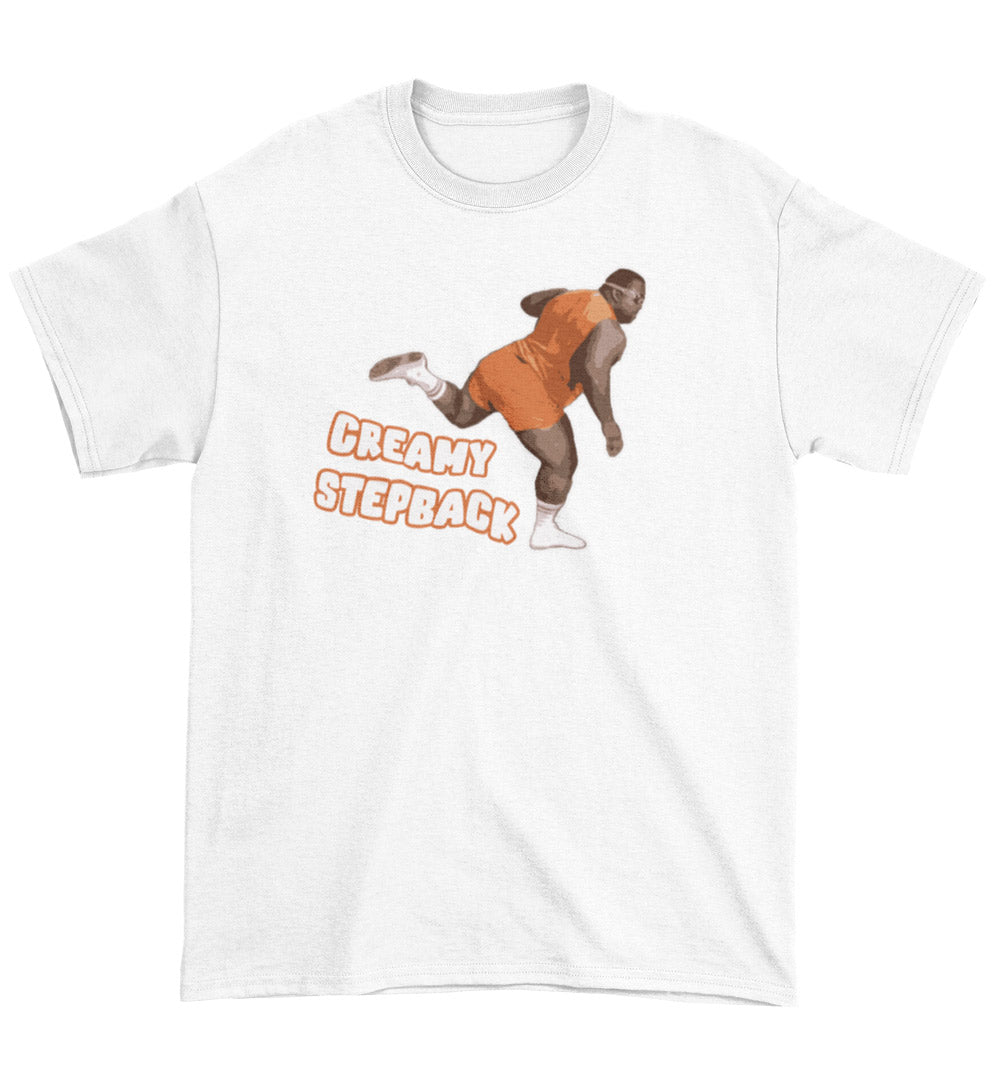 Creamy Stepback Tee