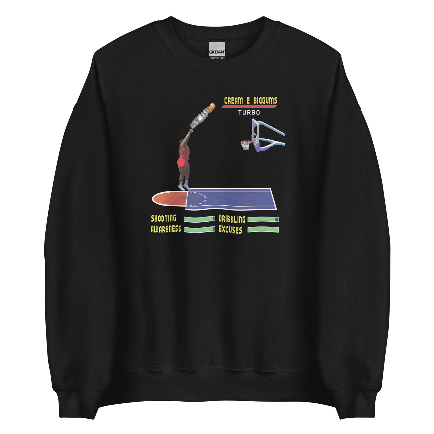 Biggums On Fire Crewneck