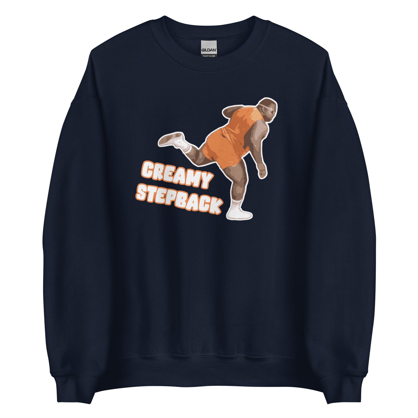 Creamy Stepback Crewneck