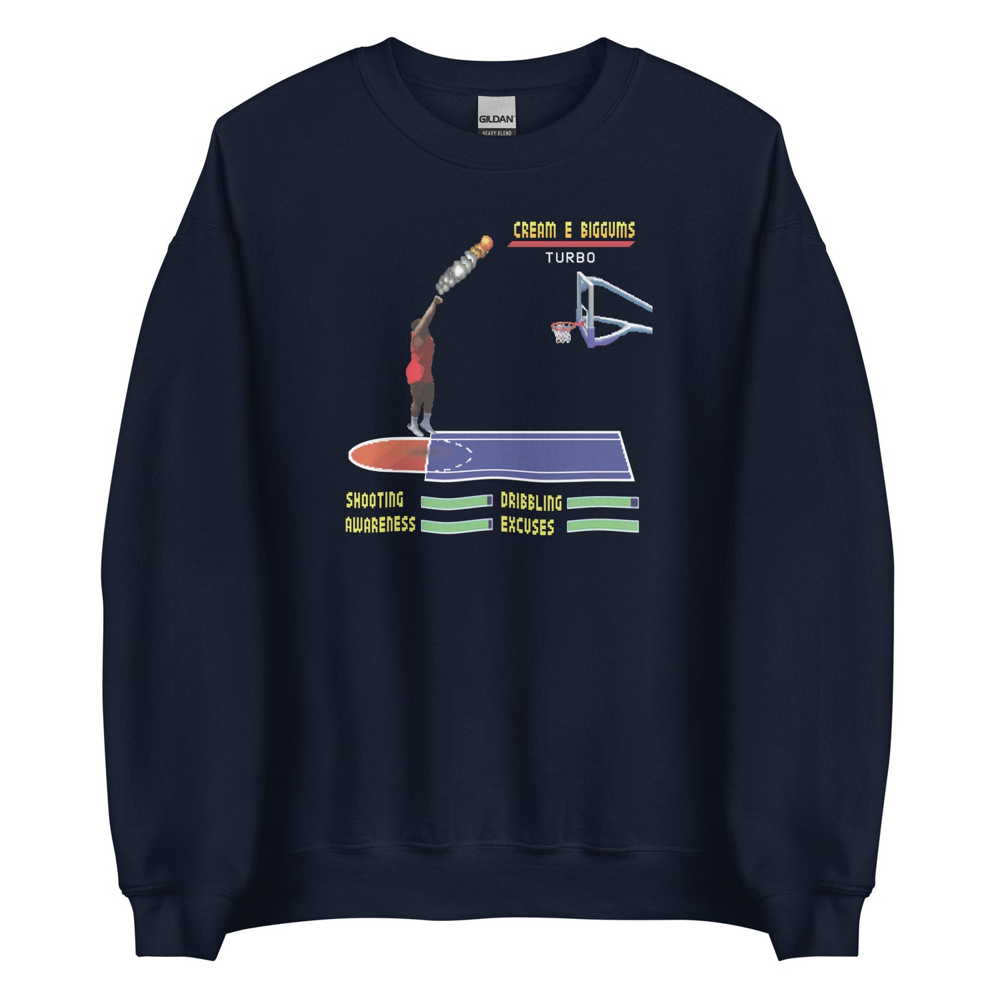 Biggums On Fire Crewneck