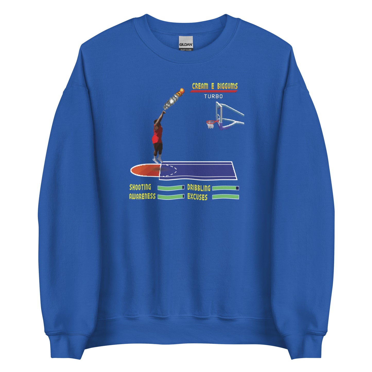 Biggums On Fire Crewneck
