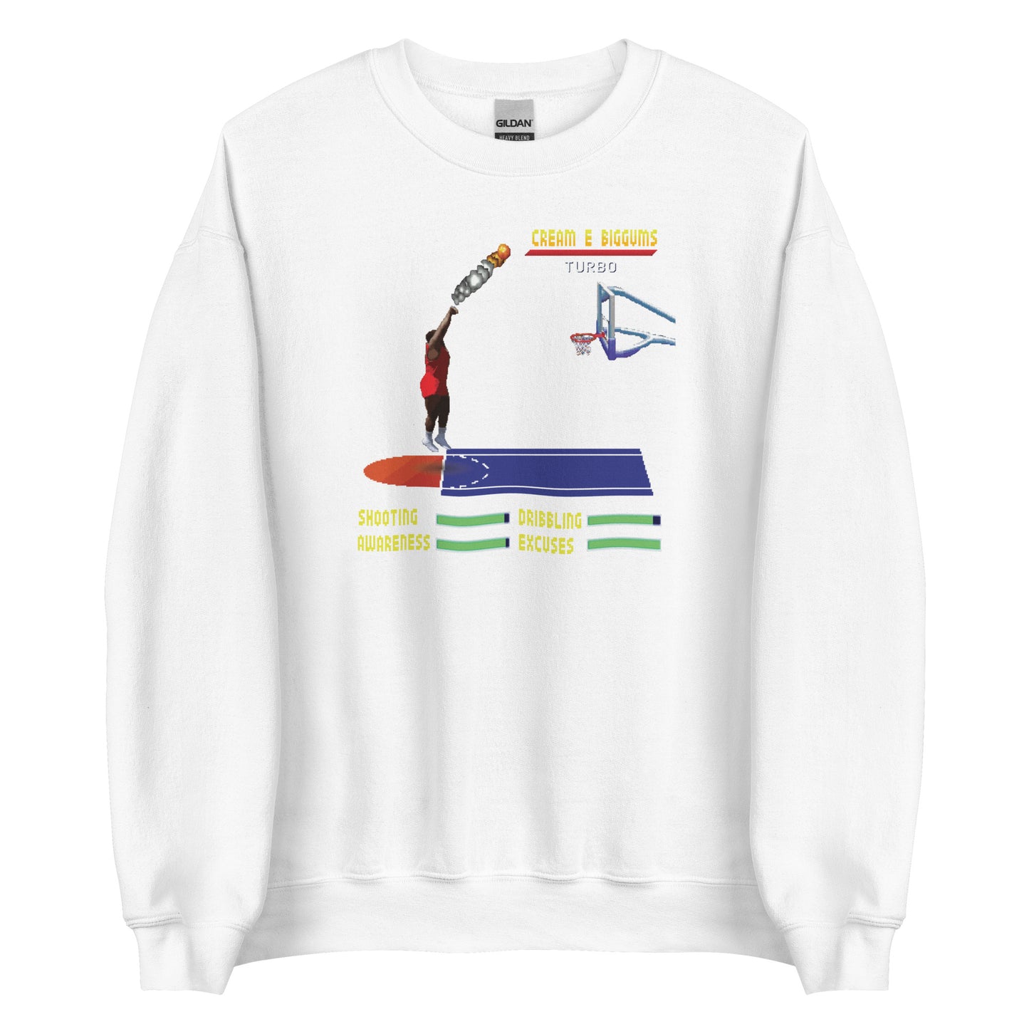 Biggums On Fire Crewneck